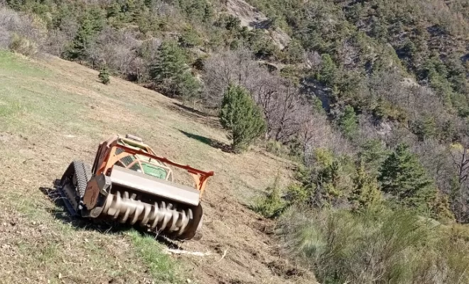 Le débroussaillage, focus sur la réouverture de patûre, Embrun, Pierre Bois & Jardins